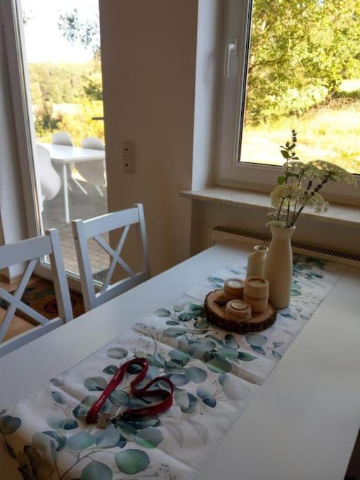 Wald-Apartment Limabach - Oberfrohna Eksteriør billede