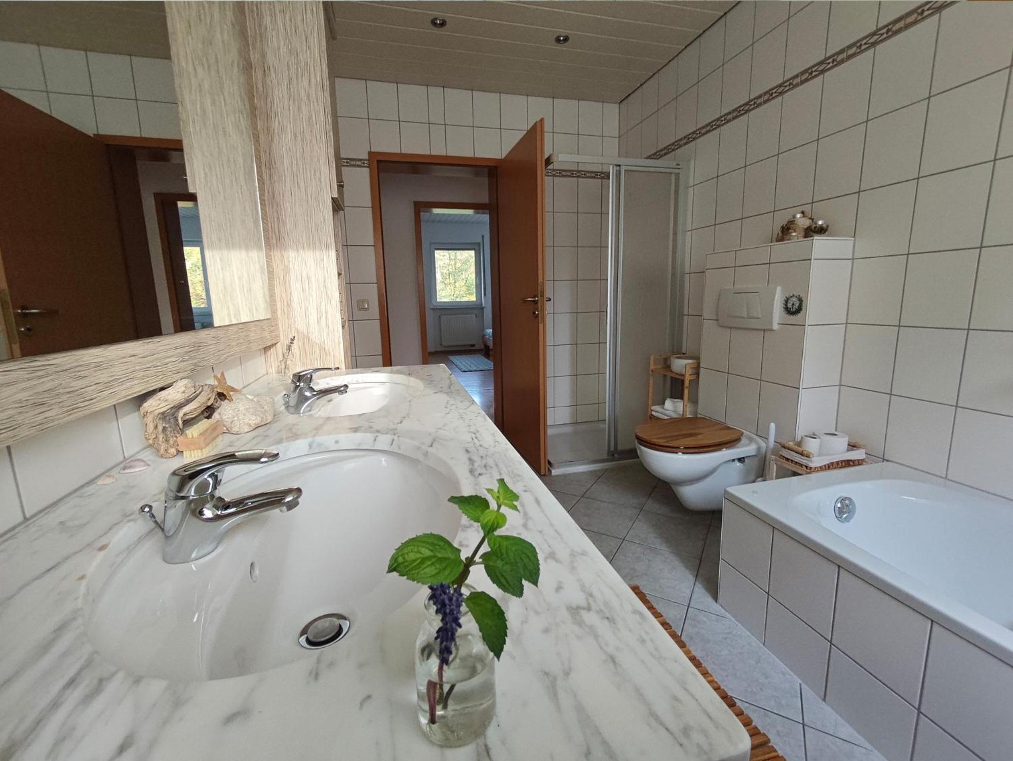Wald-Apartment Limabach - Oberfrohna Eksteriør billede