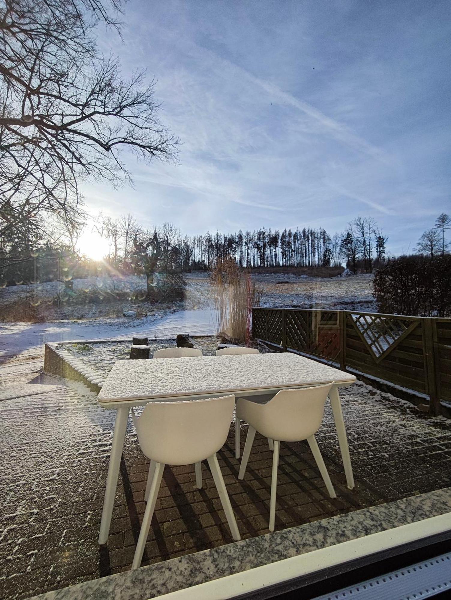Wald-Apartment Limabach - Oberfrohna Eksteriør billede